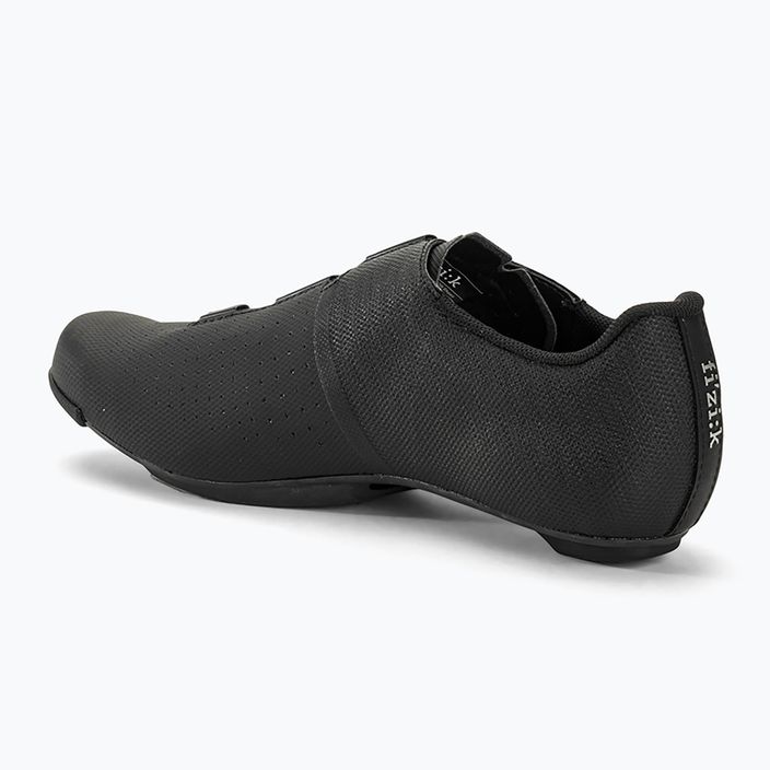 Scarpe da strada da uomo Fizik Tempo Decos Carbon nero/nero 3