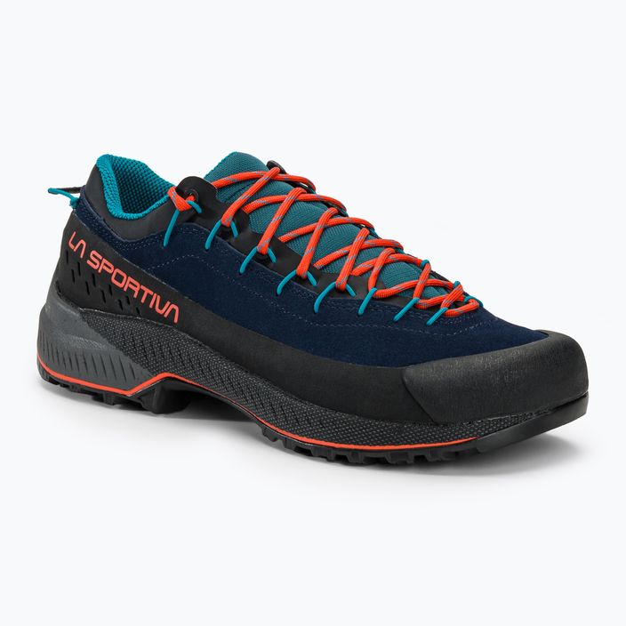 Scarpa da avvicinamento da uomo La Sportiva TX4 Evo GTX deep sea/cheryy tomato