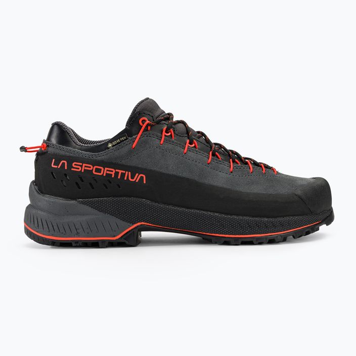 Scarpa da avvicinamento da uomo La Sportiva TX4 Evo GTX carbonio/pomodoro ciliegia 2