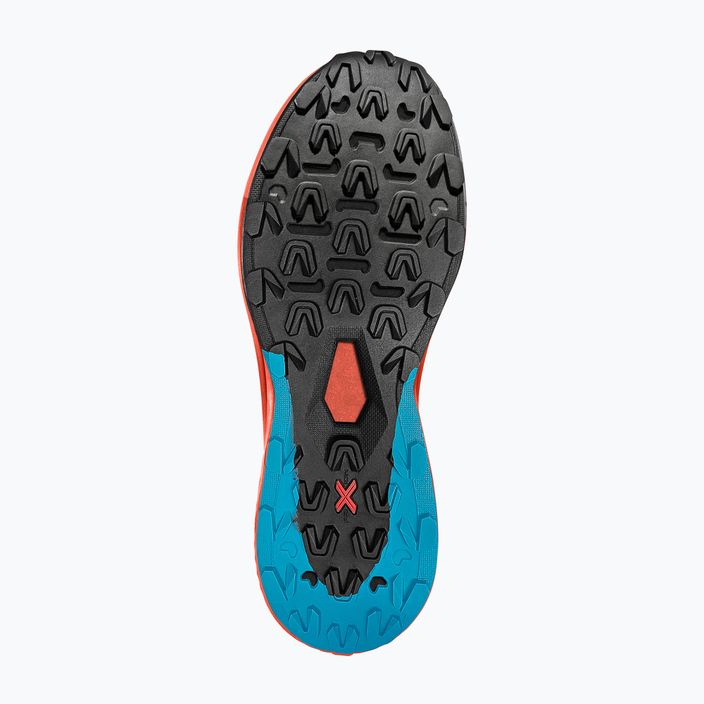 La Sportiva Prodigio scarpe da corsa uomo blu tropicale/pomodoro ciliegia 10