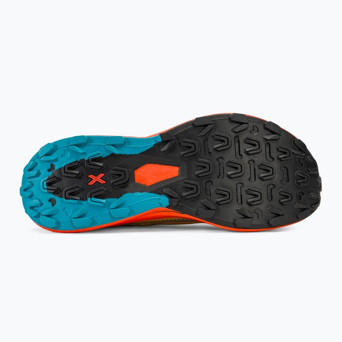 La Sportiva Prodigio scarpe da corsa uomo blu tropicale/pomodoro ciliegia 4