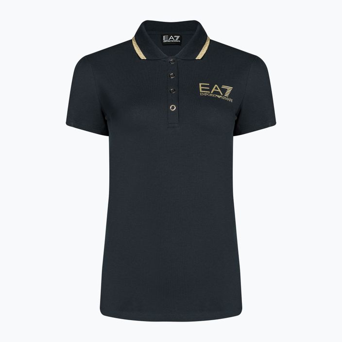 Polo donna EA7 Emporio Armani Train Core blu navy