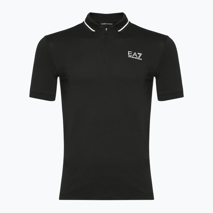 Polo da uomo EA7 Emporio Armani Golf Pro Polo nero