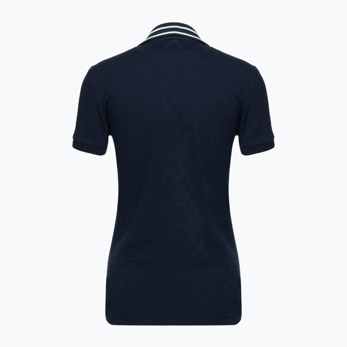 Maglietta donna EA7 Emporio Armani Golf Pro Polo Damier armani blu 2