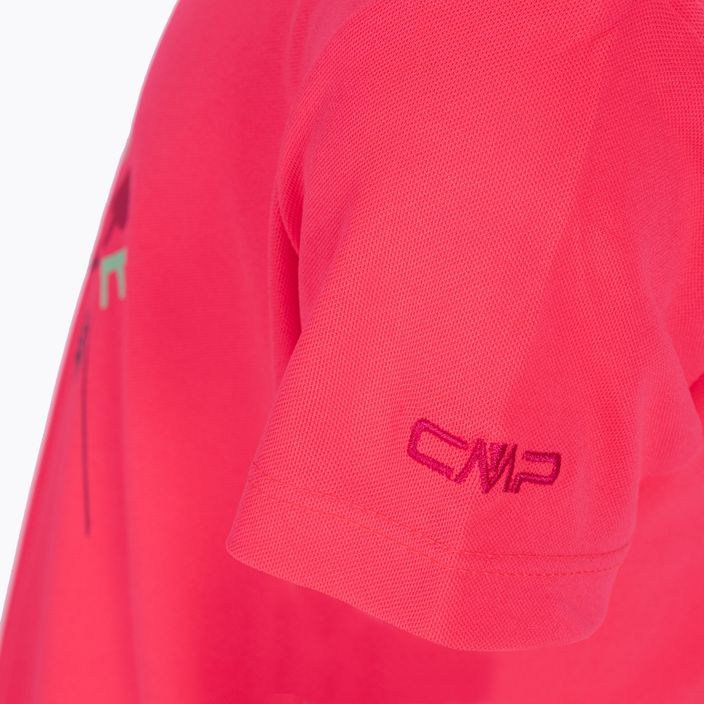 Camicia da trekking CMP per bambini rosa 38T6385/33CG 4