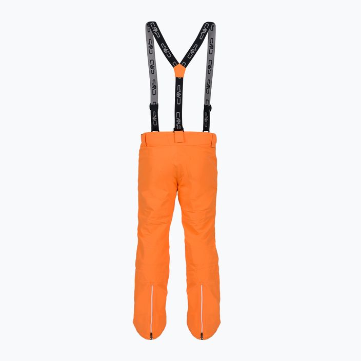 Pantaloni da sci CMP uomo arancione 3W04467/C593 9