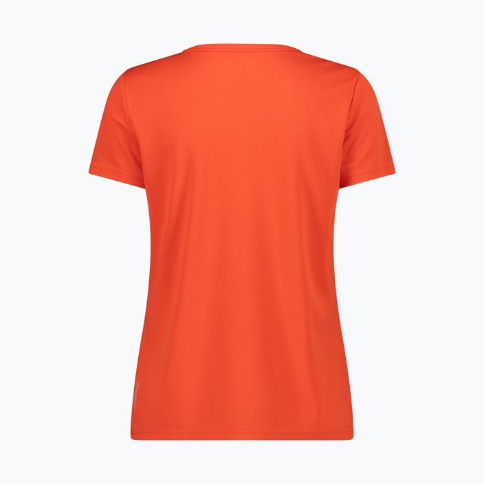 Camicia da trekking CMP donna arancione 38T6656 2
