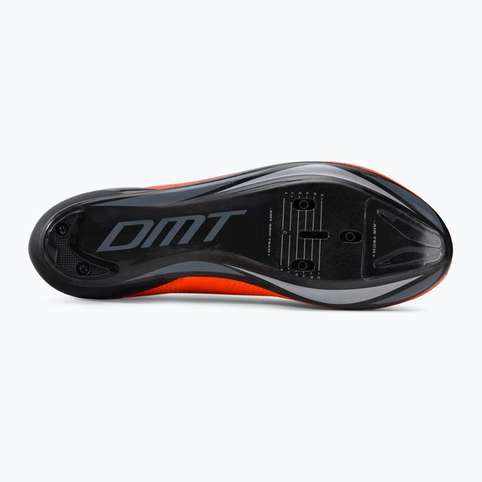 DMT KT1 scarpe da strada da uomo arancio/nero 5
