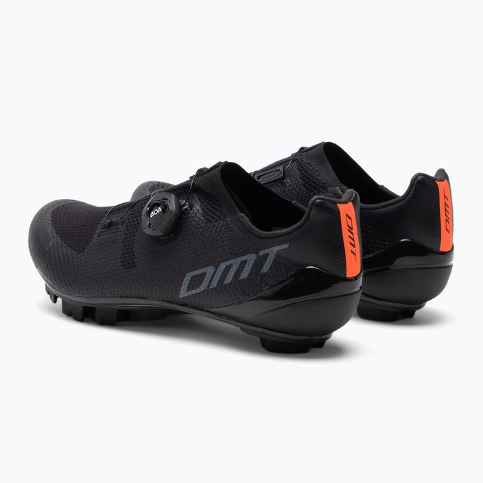 Scarpe da ciclismo MTB da uomo DMT KM3 nero/nero 3