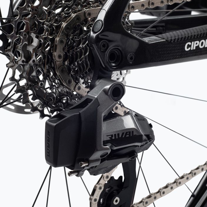 Bici da corsa Cipollini FLUSSO DISC BRAKE SRAM RIVAL AXS greynardo carbon shiny 16