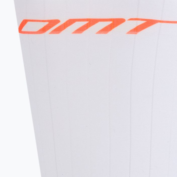 DMT Aero Race calzini da ciclismo bianco/arancio 4