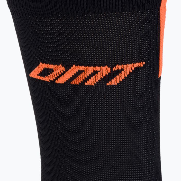Calze da ciclismo DMT Classic Race nero/arancio 4