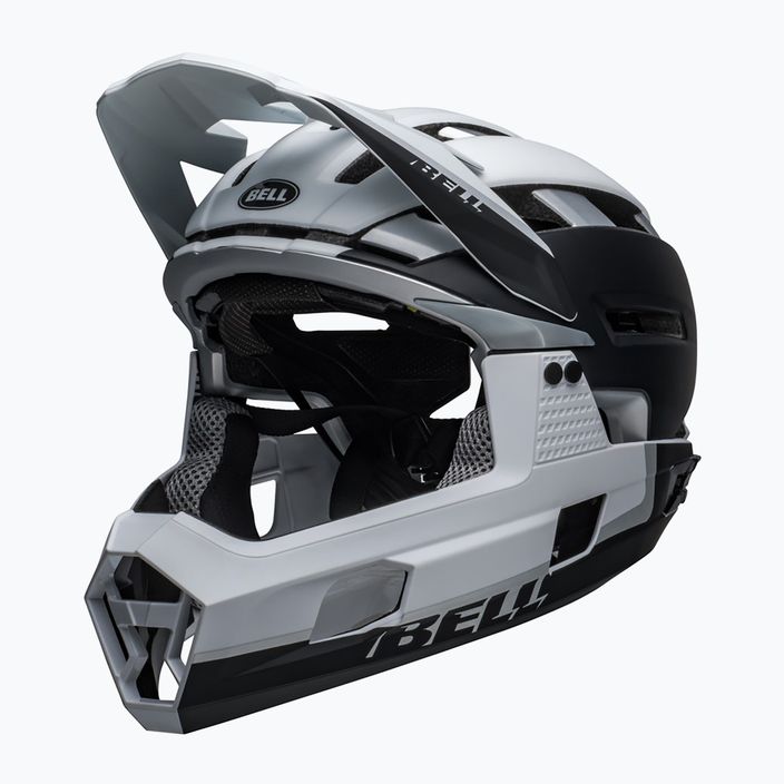 Casco da bici Bell FF Super Air R MIPS Spherical 2023 nero opaco/bianco