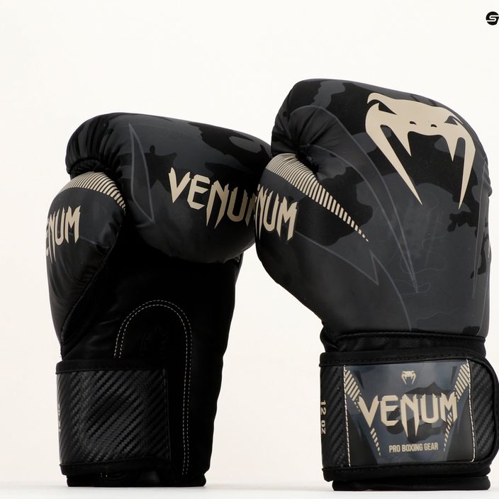 Venum Impact guanti da boxe nero-grigio VENUM-03284-497 12