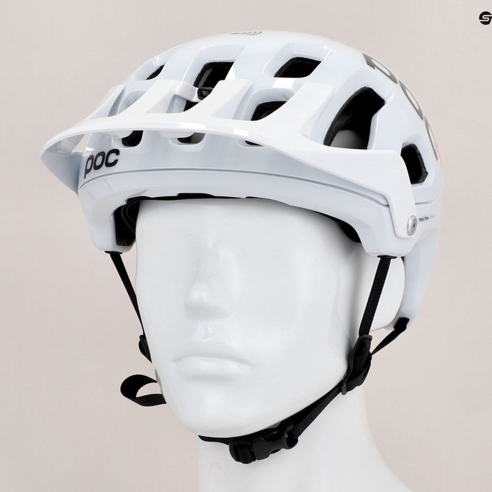 POC Tectal Race MIPS NFC idrogeno bianco/arancio fluorescente casco da bici avip 11