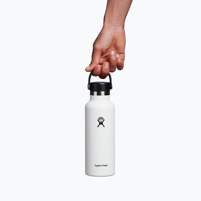 Bottiglia termica Hydro Flask Standard Flex 530 ml bianco 4
