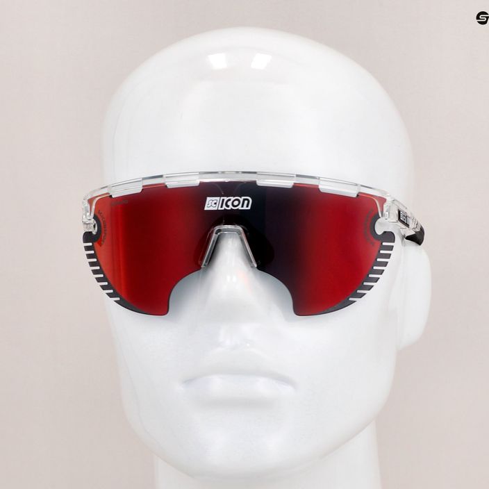 SCICON Aerowing Lamon occhiali da sole crystal gloss/scnpp multimirror rosso 9