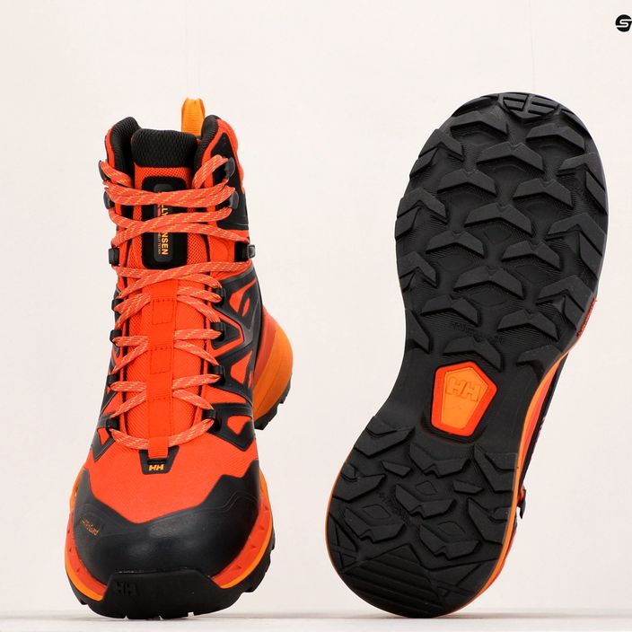 Stivali da trekking da uomo Helly Hansen Traverse HT Boot pattuglia arancione/nero 19