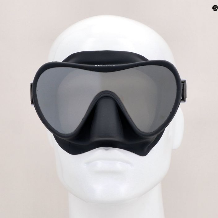 Maschera per lo snorkeling Aqualung Nabul grigia 11
