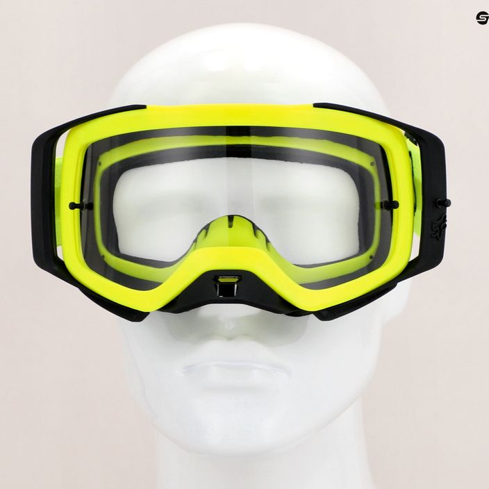Occhiali da ciclismo Fox Racing Airspace Xpozr giallo fluorescente 9