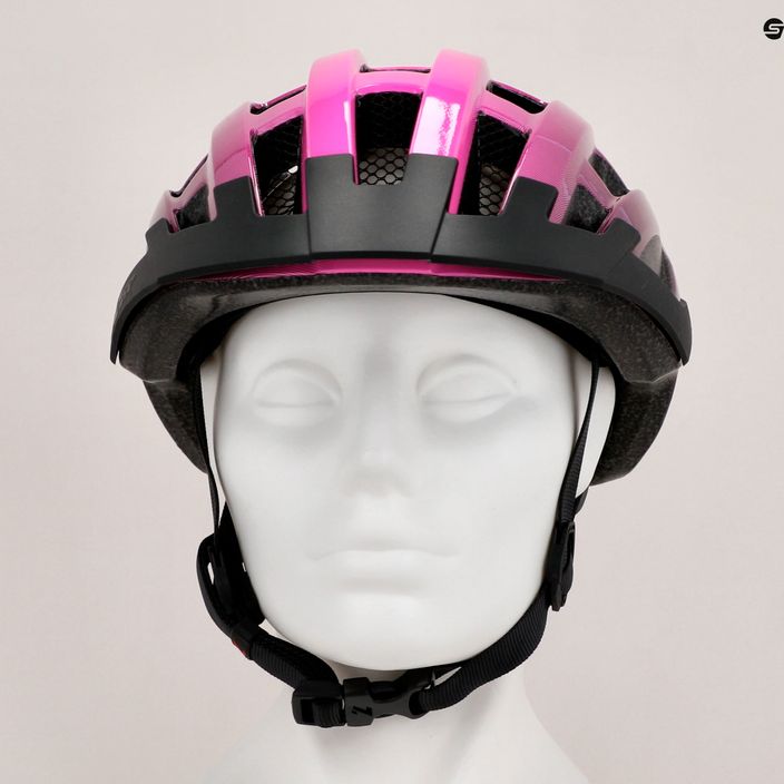 Casco da bici Lazer Petit DLX rosa/nero 9