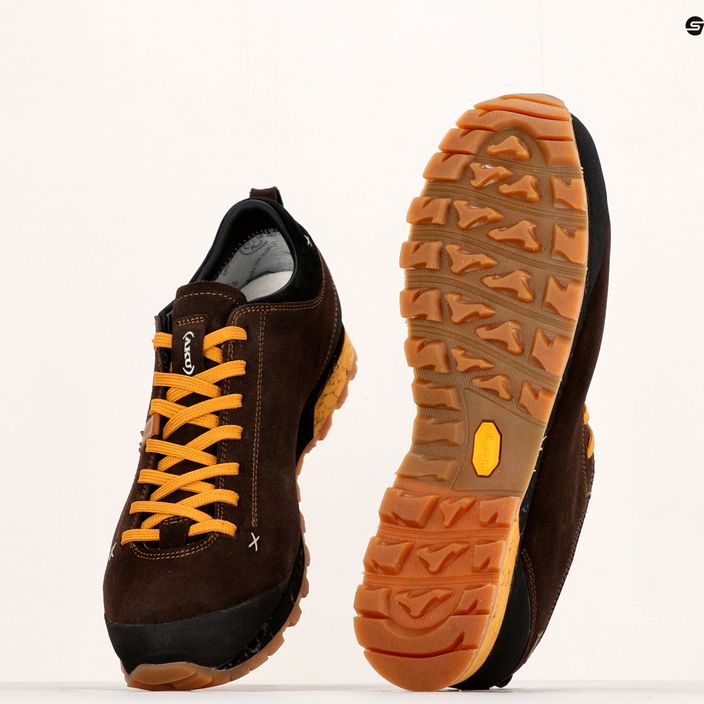 AKU Bellamont III Suede GTX marrone/giallo scarpe da trekking da uomo 13