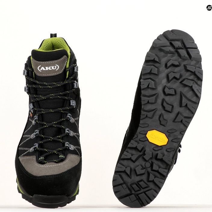 AKU Trekker Lite III GTX nero/verde scarpe da trekking da uomo 13