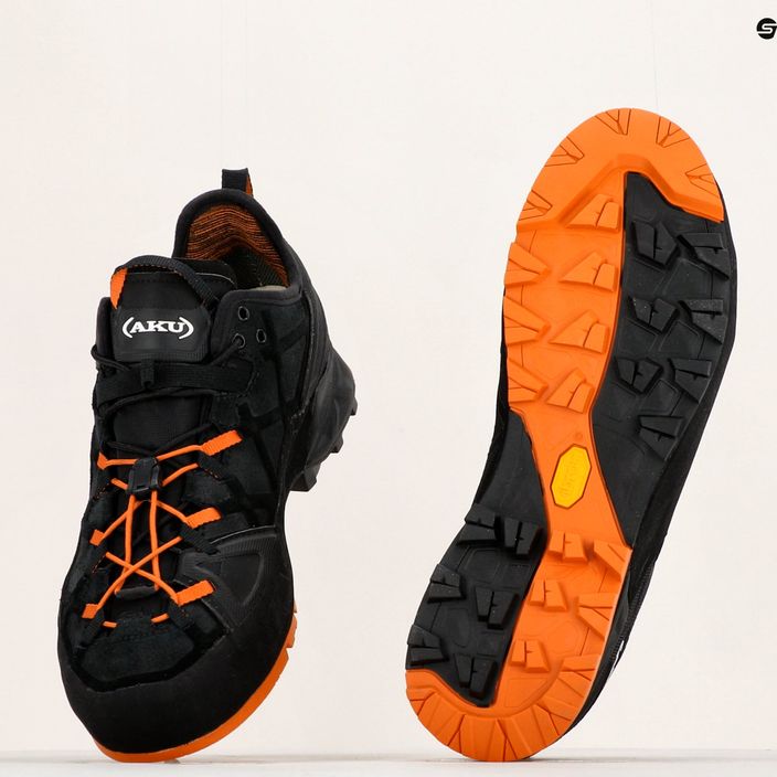 AKU Rock DFS GTX nero/arancio scarpe da avvicinamento da uomo 13