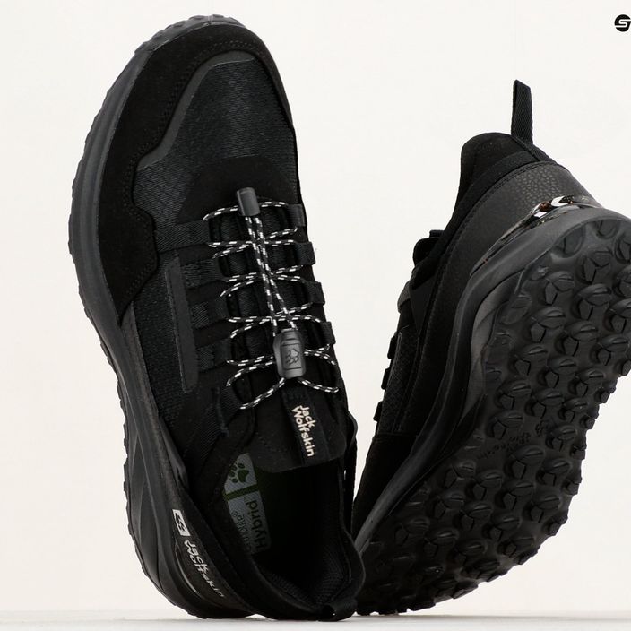 Jack Wolfskin scarpe da trekking da uomo Dromoventure Athletic Low nero 12