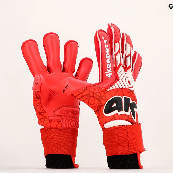 4keepers Neo Rodeo guanti da portiere RF2G rosso 10