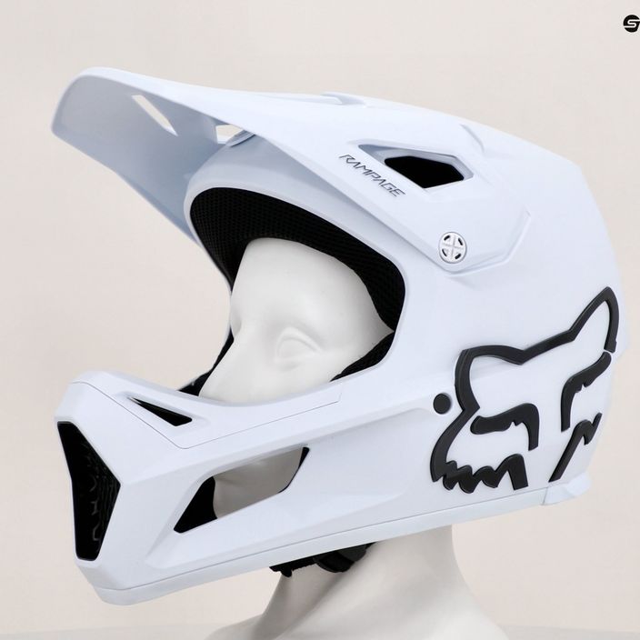 Fox Racing Rampage Jr casco da bici per bambini bianco 12