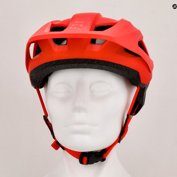 Fox Racing Mainframe Jr casco da bici per bambini rosso 9