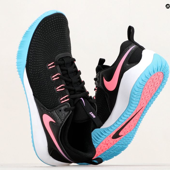Nike Air Zoom Hyperace 2 LE scarpe da pallavolo nero/rosa 10