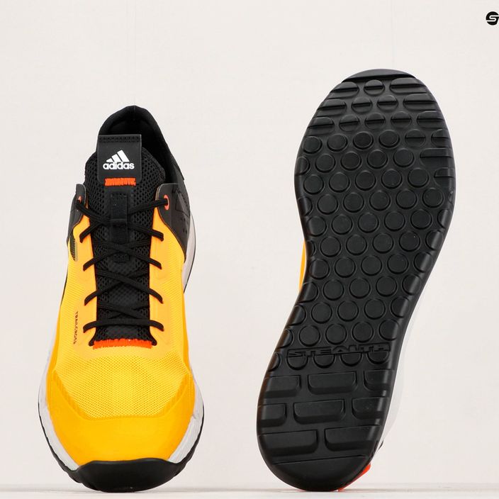 Uomo adidas FIVE TEN Trailcross LT oro solare / nucleo nero / piattaforma impora scarpe da ciclismo 11
