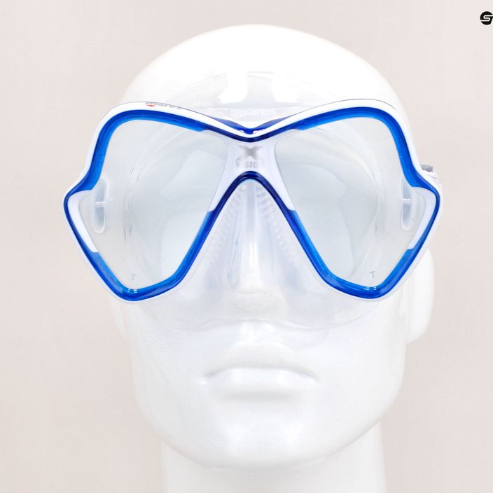 Maschera subacquea Mares X-Vision trasparente/blu 8