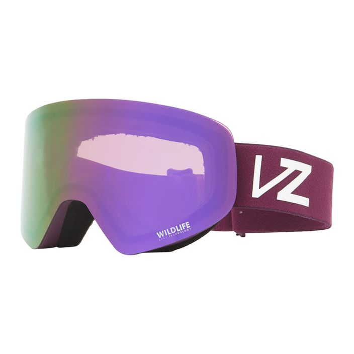 VonZipper Encore acai satin/wildlife cosmic chrome occhiali da snowboard 6