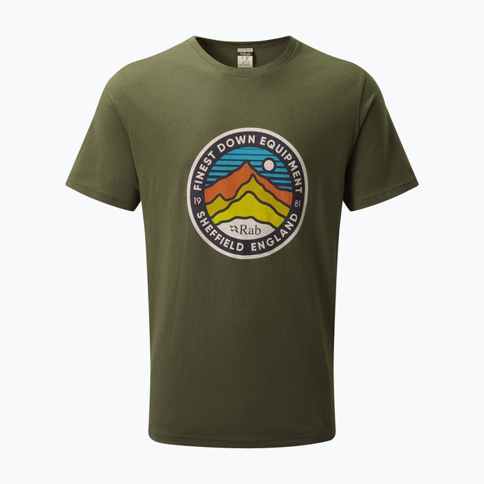 Camicia da trekking da uomo Rab Stance 3 Peaks army 2