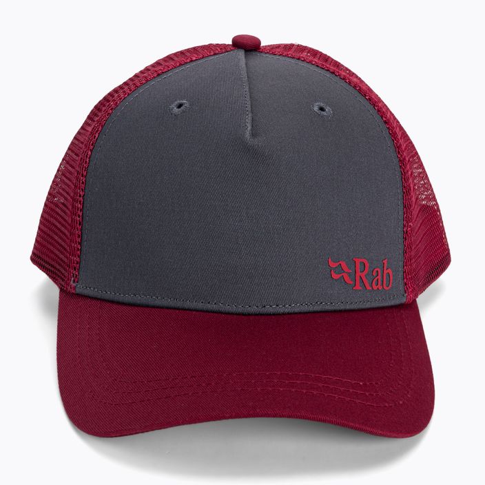 Cappello da baseball in acciaio con logo Rab Trucker 4