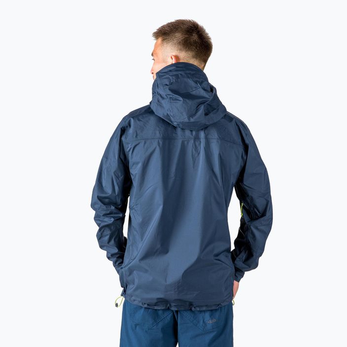 Rab Downpour Plus 2.0 giacca da pioggia da uomo deep ink 3