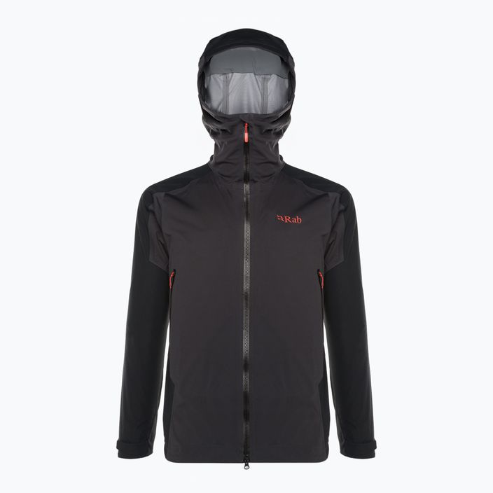 Rab Kinetic Alpine 2.0 giacca da pioggia da uomo antracite 5