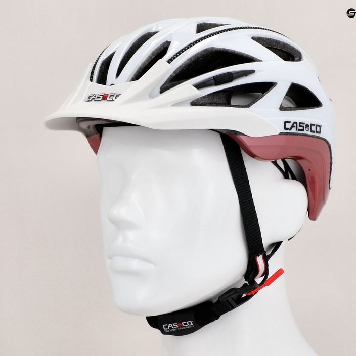 CASCO Activ 2 casco da bicicletta da donna bianco/rosa inglese 9