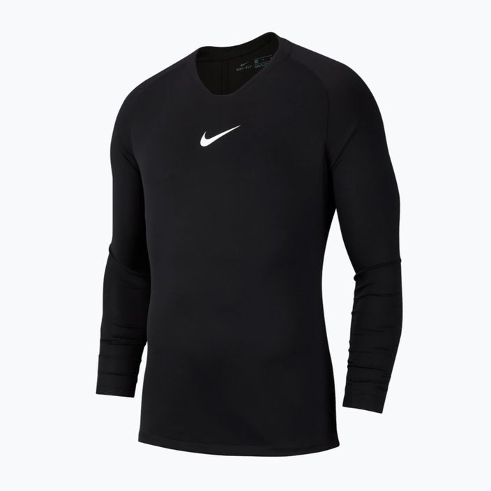 Uomo Nike Dri-FIT Park First Layer manica lunga termica nero/bianco