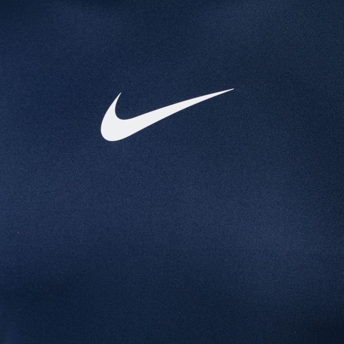 Uomo Nike Dri-FIT Park First Layer LS, manica lunga termica blu notte/bianca 3