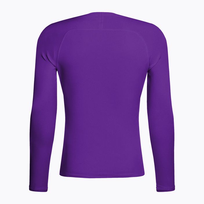Maglia termica a maniche lunghe Nike Dri-FIT Park First Layer LS viola/bianco da uomo 2