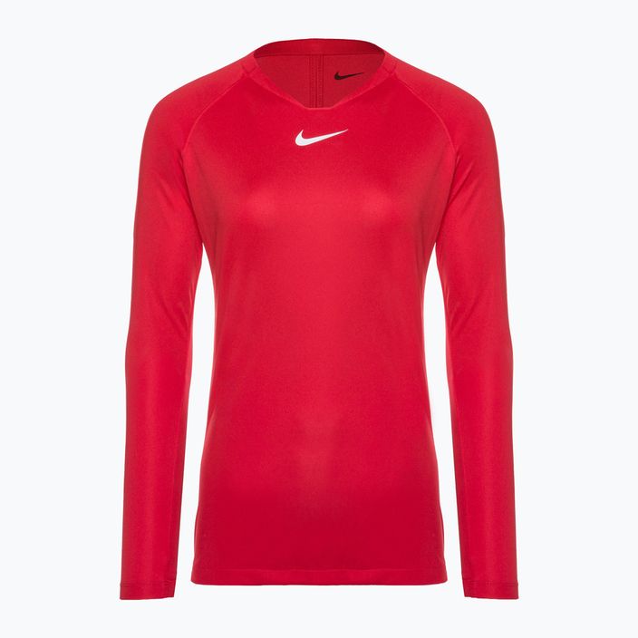 Maglia termica a maniche lunghe da donna Nike Dri-FIT Park First Layer LS university red/white