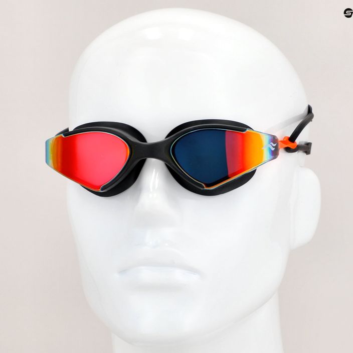 AQUA-SPEED Occhiali da nuoto Blade Mirror nero/arancio 6