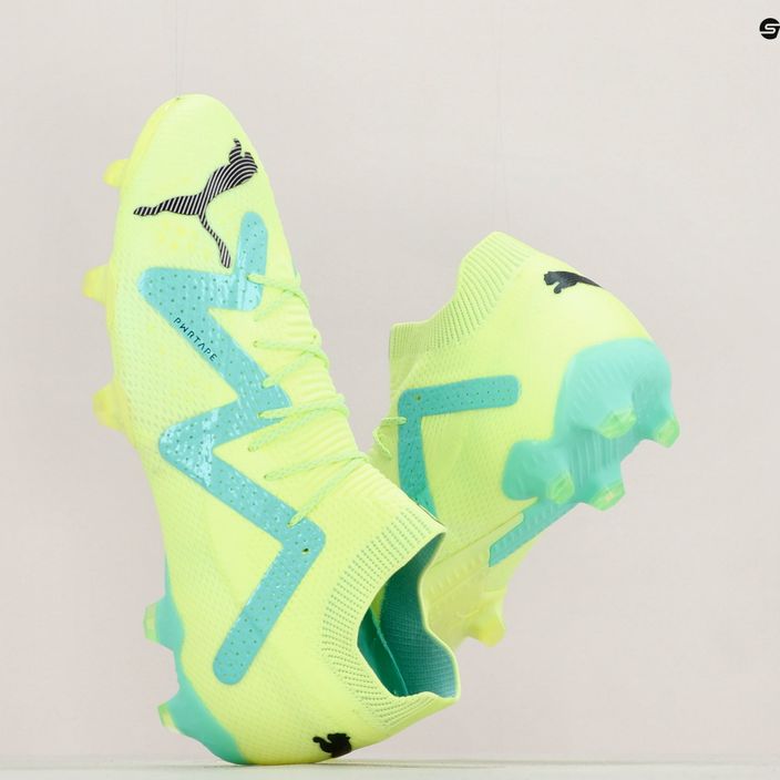 PUMA Future Ultimate FG/AG scarpe da calcio uomo giallo veloce/puma nero/elettrico menta piperita 17