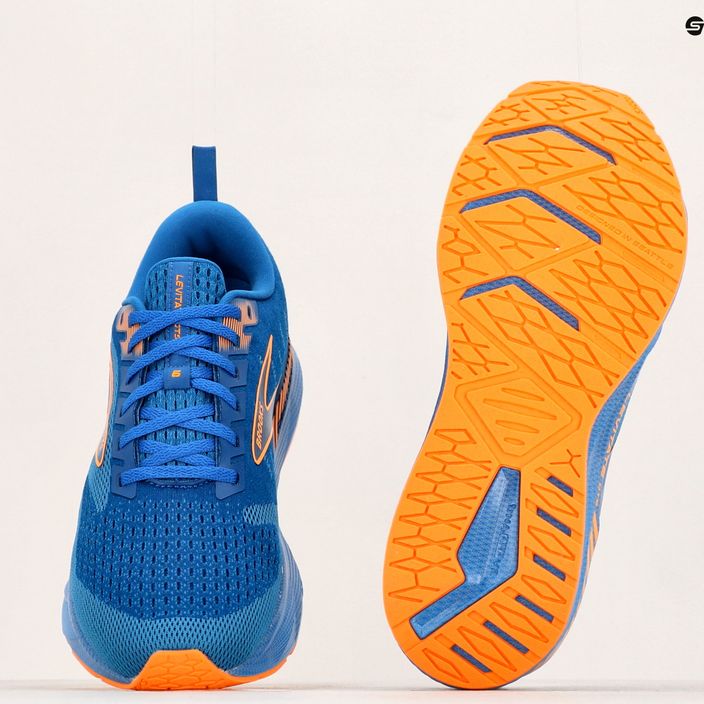 Brooks Levitate GTS 6 scarpe da corsa classiche blu/arancio da uomo 16
