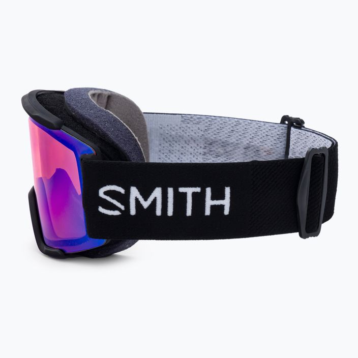 Smith Squad S nero/cromapop fotocromatico rose flash occhiali da sci 4