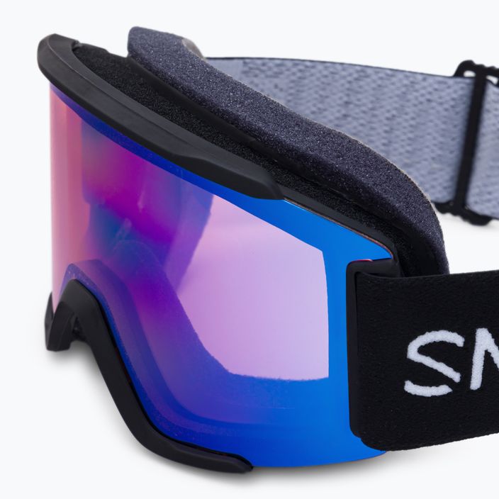 Smith Squad S nero/cromapop fotocromatico rose flash occhiali da sci 5